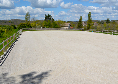 carriere de dressage jumenterie